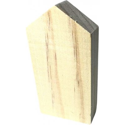 Creatissimo Dřevěný domeček 8x5x2cm (5ks) – Zboží Dáma