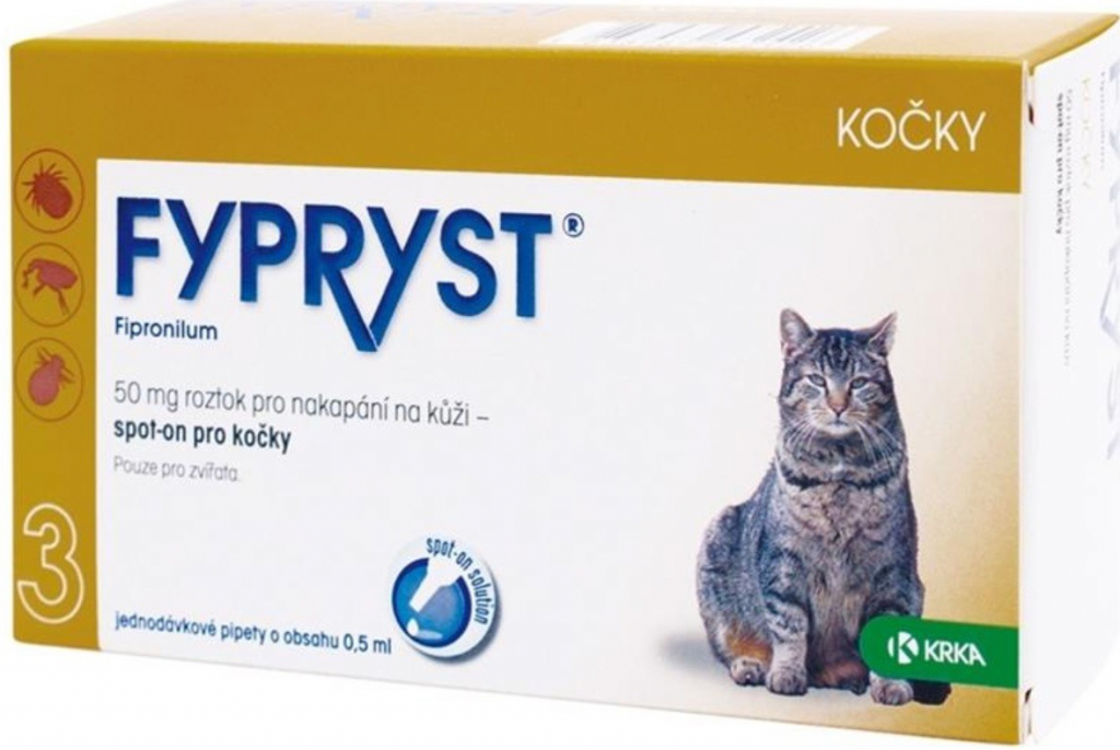 Fypryst Spot-on Cat 1 x 0,5 ml