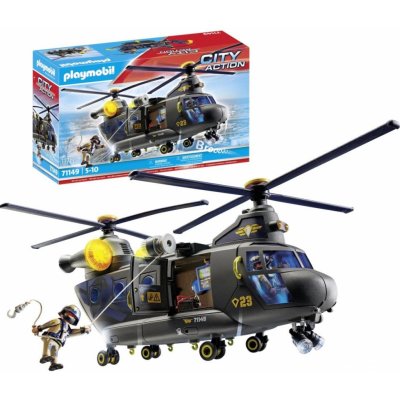 Playmobil 71149 Záchranářská helikoptéra speciální jednotky – Zboží Dáma