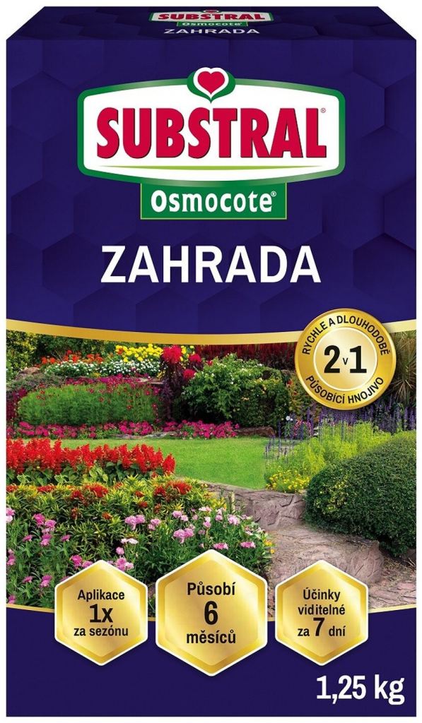 Substral Osmocote pro zahradu 1,25 kg