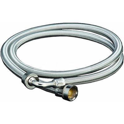 Hadice pračková 200 cm, napouštěcí flexi, F3/4,x F3/4, nerez – Sleviste.cz