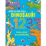 Kniha aktivit pro předškoláky Učíme se psát čísla Dinosauři – Zbozi.Blesk.cz