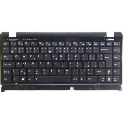 česká klávesnice Asus Eee PC 1200 1201 1215 1215T 1215P 1215N 1215T 1215B UL20 U20 černá CZ – Zboží Mobilmania