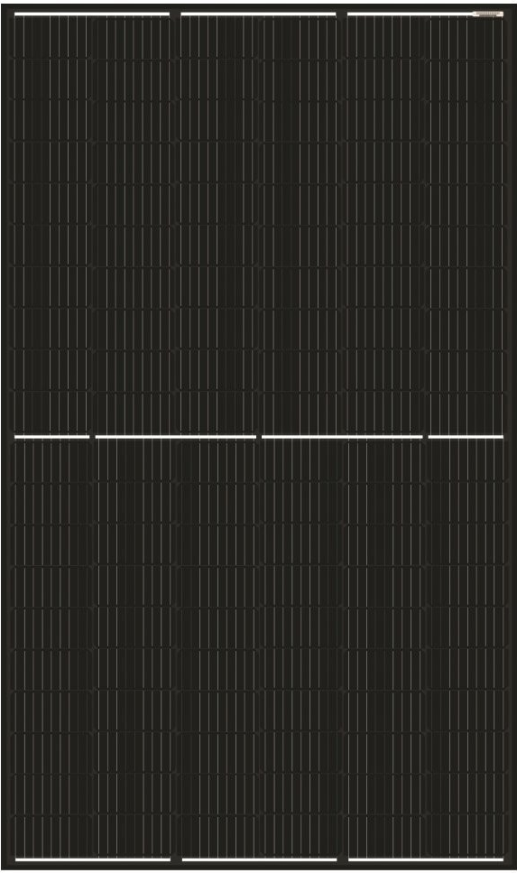 Amerisolar Solarmi solární panel Mono 385 Wp Full-Black 120 článků MPPT 35V AS-6M120-HC-B-385