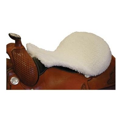 Beránek na westernové sedlo Pool's syntetický krémový – Zboží Mobilmania