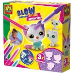 SES Creative Foukací fixy set 4 barvy + 3 koťátka s překvapením – Hledejceny.cz