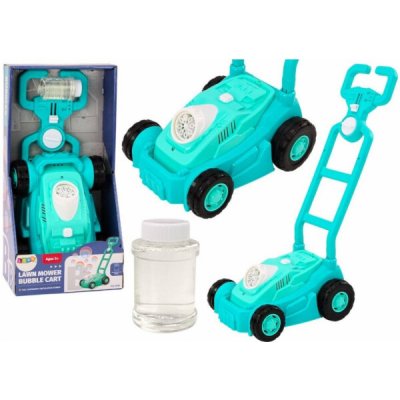 LeanToys Sekačka na trávu Bubble Machine s rukojetí modrá – Hledejceny.cz