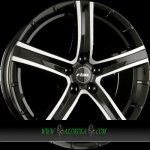 Rial QUINTO 9,5x20 5x114,3 ET38 diamond black polished | Zboží Auto