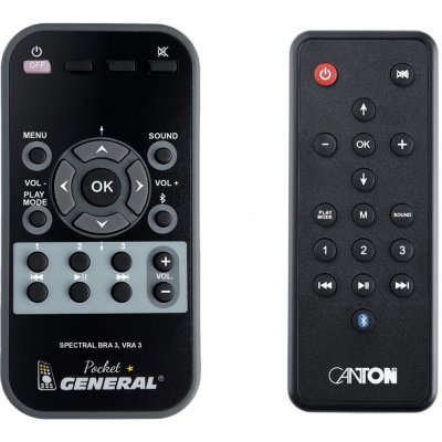 Dálkový ovladač General CANTON Spectral BRA 3, VRA 3 – Hledejceny.cz