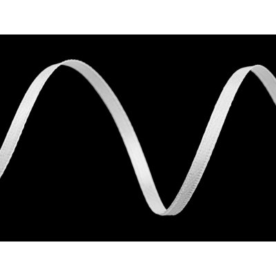 Atlasová stuha šíře 3 mm Varianta: 01 bílá, Balení: 30 m – Zbozi.Blesk.cz