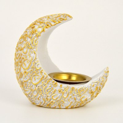 Ancient Wisdom Stojánek na vonné kužely Bílý Měsíc – Zboží Mobilmania