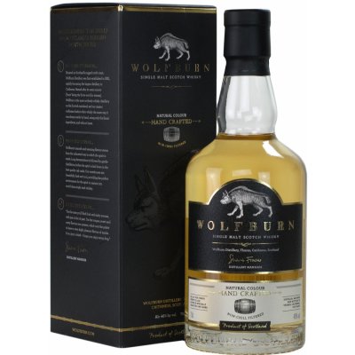 Wolfburn Single Malt Whisky 46% 0,7 l (karton) – Hledejceny.cz