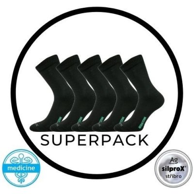 Voxx ZEUS SUPERPACK 5párů zdravotní antibakteriální ponožky