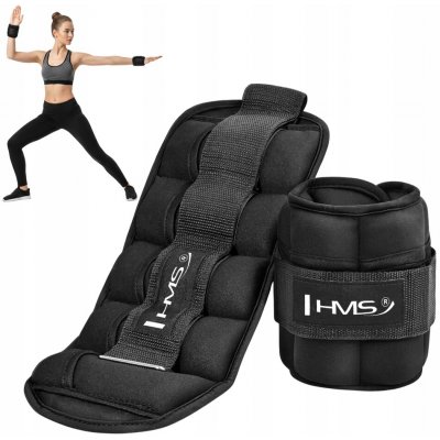HMS zátěže na zápěstí a kotníky ONK02 2 x 1 kg – Zboží Mobilmania