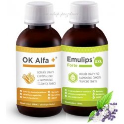 OKG OK Alfa 115 ml + Emulips Forte XXL 120 ml