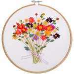 Sada na vyšívání s předtištěným motivem béžová – Zboží Mobilmania