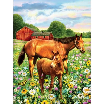 Royal & Langnickel Malování podle čísel Koně na pastvě – Zboží Mobilmania