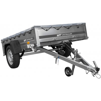 UNITRAILER GARDEN 201/R KIPP s rámem H-0 a šedým krytem | Zboží Auto