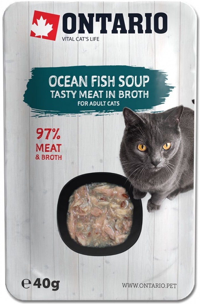 Ontario Cat ocean fish soup 40 g