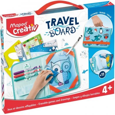 Maped Výtvarný kufřík Creativ Hry a kreslení se zvířátky – Hledejceny.cz