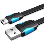Vention VAS-A14-B100 USB2.0 na miniUSB, 1m, černý