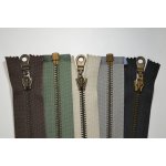Zip kovový 85 cm – Zboží Dáma