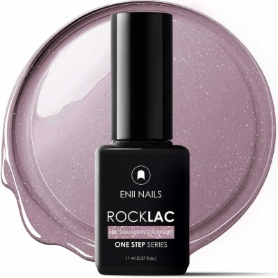 Enii Nails RockLac gelový lak na nehty 130 Shimmering Brouquet 11 ml