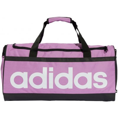 adidas Linear Duffel S PREPUR/WHITE Fialová 25L – Zboží Dáma