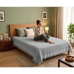 Bellatex Přehoz PIKE vaflový Šedá 150x220 cm – Sleviste.cz