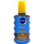 Nivea Sun Protect & Bronze olej na opalování spray podporující zhnědnutí SPF20 200 ml – Hledejceny.cz