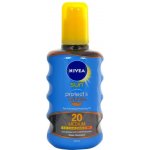 Nivea Sun Protect & Bronze olej na opalování spray podporující zhnědnutí SPF20 200 ml – Zbozi.Blesk.cz