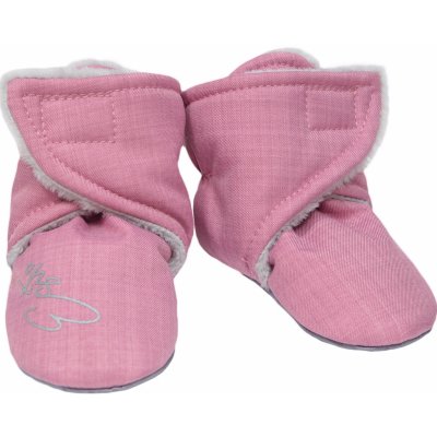 Esito capáčky barefoot Softshell Lamb Antique pink – Zboží Dáma