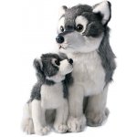 Rappa vlk s mládětem sedící 27 cm – Zboží Dáma