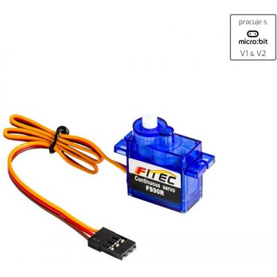 Kitronik Mini 360stupňové servo FS90R s nepřetržitou rotací – Hledejceny.cz