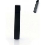 Šperky4U Černý ocelový přívěšek - hranolek - OK1452-K – Zboží Mobilmania