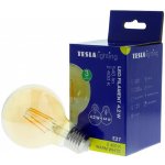 Tesla LED žárovka GLOBE G80 VINTAGE, E27, 4.2W, 230V, 540lm, 2400K, 360st, zlatá – Hledejceny.cz