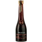 Vodka Pravda Espresso 37,5% 0,05 l (holá láhev) – Hledejceny.cz