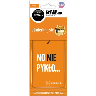 Aroma Car LETS SMILE Orange – Hledejceny.cz