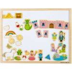 Bigjigs Toys Bigjigs Toys Dřevěná magnetická tabule – Zboží Dáma