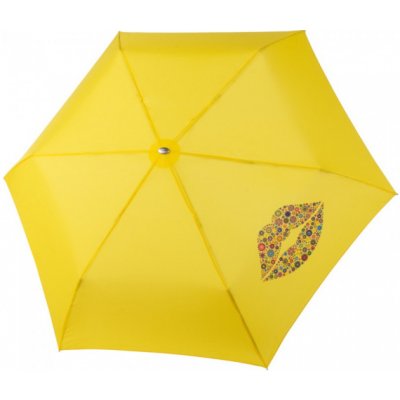 Doppler Mini Slim Carbonsteel KISS plochý skládací deštník žlutý od 690 Kč  - Heureka.cz