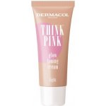 Dermacol Think Pink Glow Toning Cream rozjasňující tónovací krém 1 Light 30 ml – Zboží Dáma