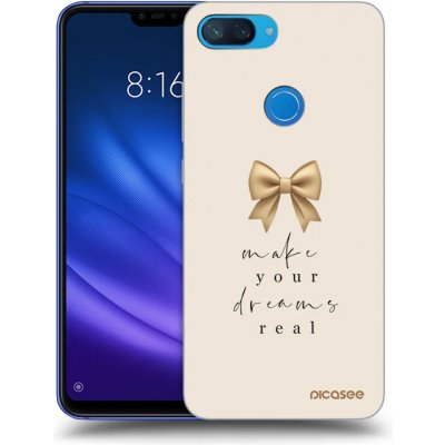 Picasee silikonový průhledný obal pro Xiaomi Mi 8 Lite - Golden Dream – Zboží Živě
