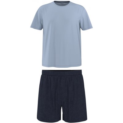 esmara Men pánské pyžamo s podílem lnu modrá / navy modrá – Hledejceny.cz