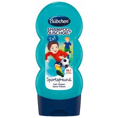 BÜBCHEN Kids šampon a sprchový gel 2v1 sport 230 ml – Zboží Dáma