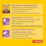 ADLER Česko Pullex Color W10 0,75 l bílá – Sleviste.cz