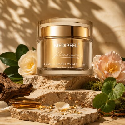 Medi Peel Peptide 9 Golden Camellia Wrinkle Cream 50 g – Zboží Dáma
