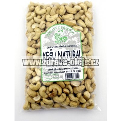 Zdraví z přírody Kešu ořechy natural 500 g – Zboží Dáma