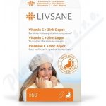 AMINOLABS LIVSANE Vitamin C + Zinek vysoká dávka 60 ks – Zboží Mobilmania