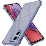 Techsuit Nárazuvzdorný průhledný silikon Motorola Moto G84 Smoke Black – Sleviste.cz