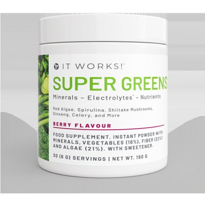 IT WORKS Greens Multi Berry Bobule 180 g – Hledejceny.cz